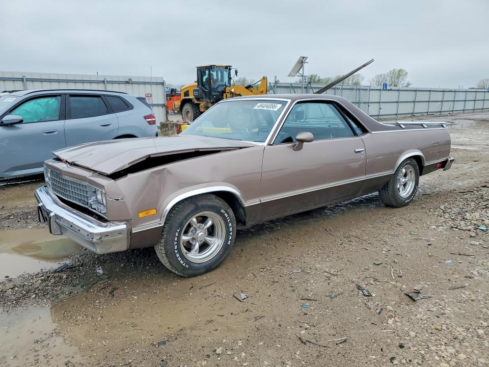49404086 :رقم المزاد ، 1GTCW80H5ER500710 vin ، 1984 Gmc Caballero مزاد بيع