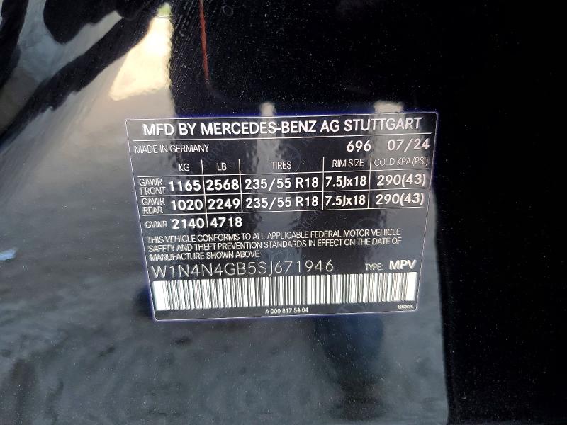 Продаж на аукціоні авто 2025 Mercedes-benz Gla, vin: W1N4N4GB5SJ671946, номер лоту: 49365426