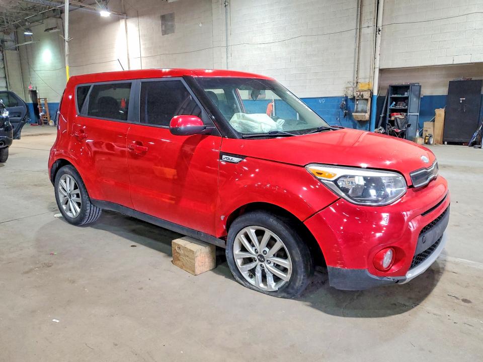 2018 Kia Soul მანქანა იყიდება აუქციონზე, vin: KNDJP3A50J7563313, აუქციონის ნომერი: 51971426