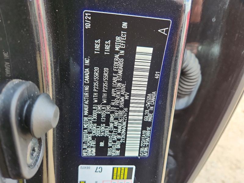 Продаж на аукціоні авто 2022 Lexus Rx, vin: 2T2HZMAA0NC224756, номер лоту: 49314676