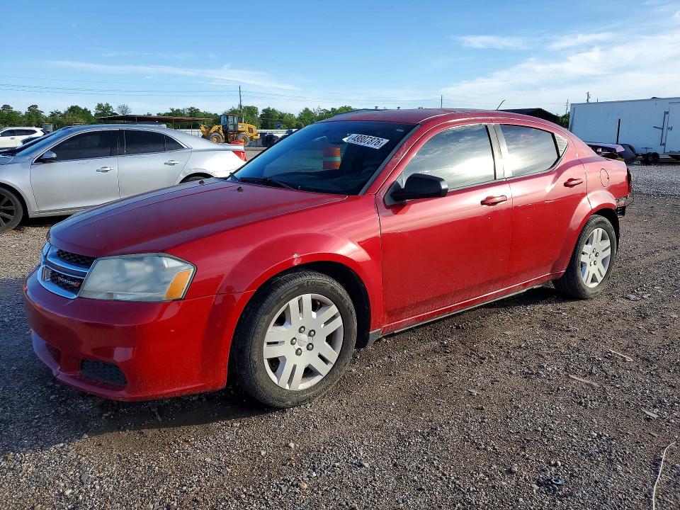 48807876 :رقم المزاد ، 1C3CDZAB3CN286783 vin ، 2012 Dodge Avenger مزاد بيع