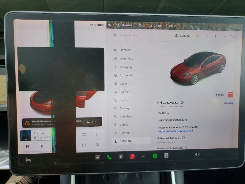 Aukcja sprzedaży 2018 Tesla Model 3, vin: 5YJ3E1EA5JF024416, numer aukcji: 50318806