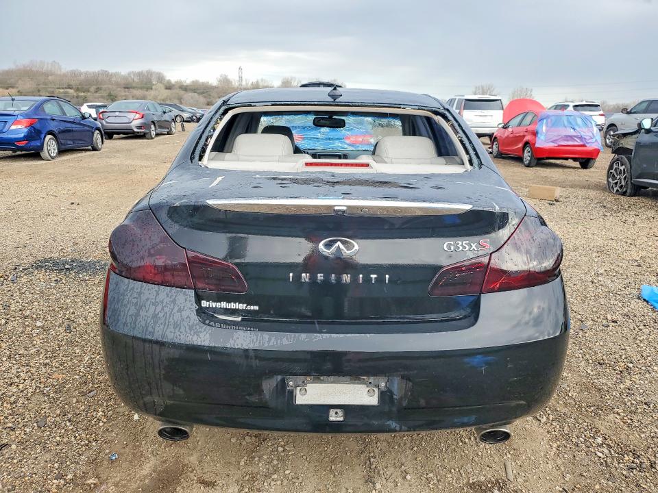 48706106 :رقم المزاد ، JNKBV61F98M261579 vin ، 2008 Infiniti G35 مزاد بيع