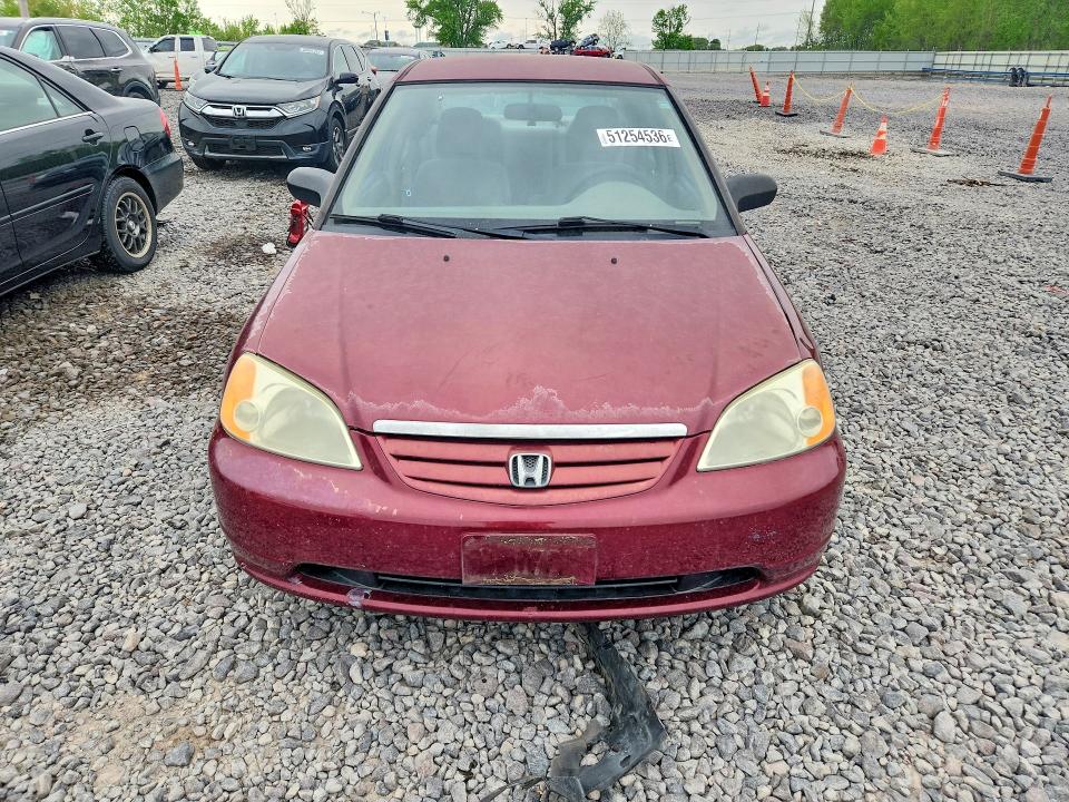 Aukcja sprzedaży 2002 Honda Civic, vin: 2HGES16592H571429, numer aukcji: 51254536