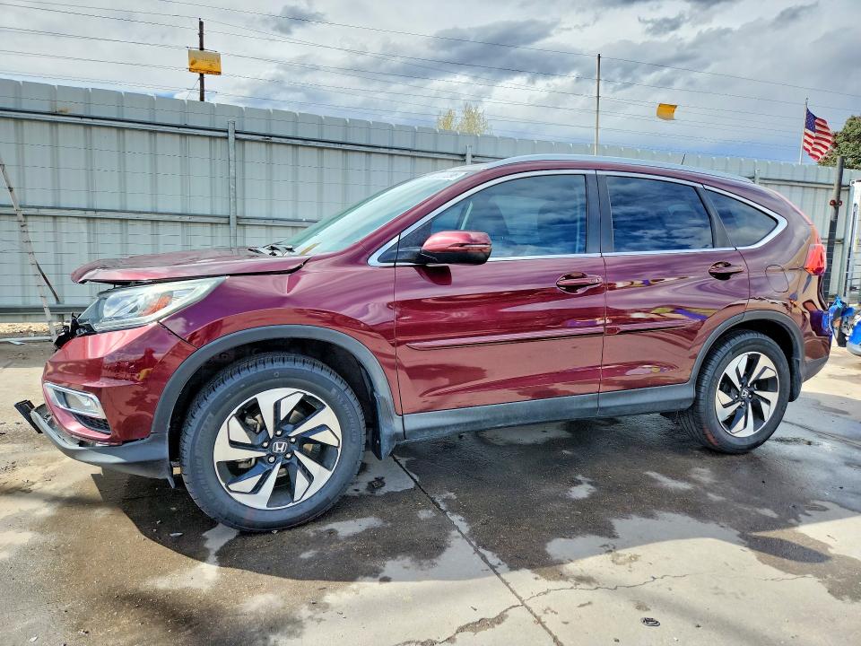 50121296 :رقم المزاد ، 5J6RM4H95GL092702 vin ، 2016 Honda Cr-v مزاد بيع