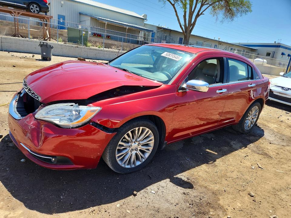 50839546 :رقم المزاد ، 1C3CCBCGXCN175232 vin ، 2012 Chrysler 200 مزاد بيع
