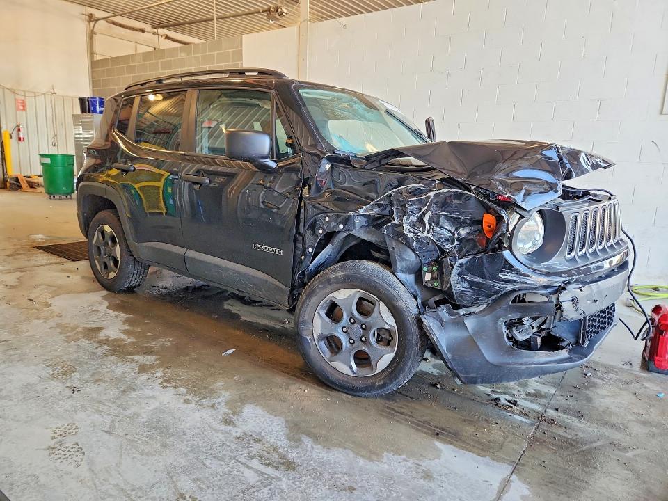 2018 Jeep Renegade მანქანა იყიდება აუქციონზე, vin: ZACCJBAB9JPH36243, აუქციონის ნომერი: 51437486