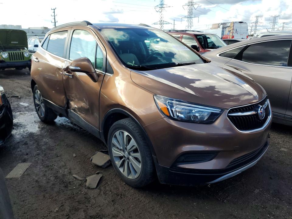 2017 Buick Encore მანქანა იყიდება აუქციონზე, vin: KL4CJASB9HB200934, აუქციონის ნომერი: 49825526