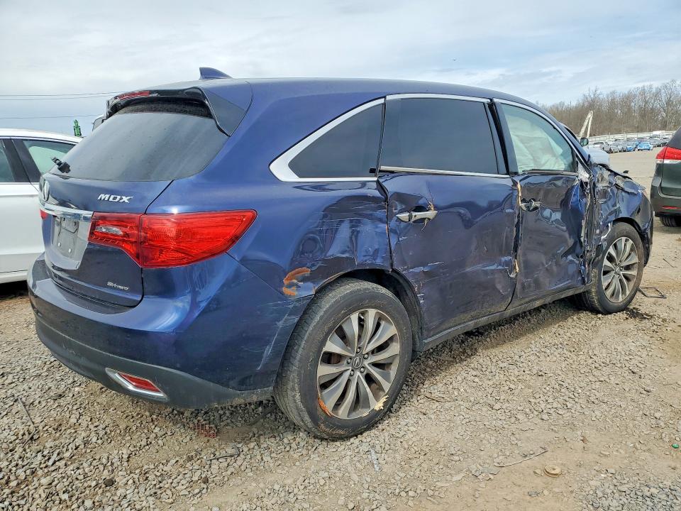 48419256 :رقم المزاد ، 5FRYD4H45GB033575 vin ، 2016 Acura Mdx مزاد بيع