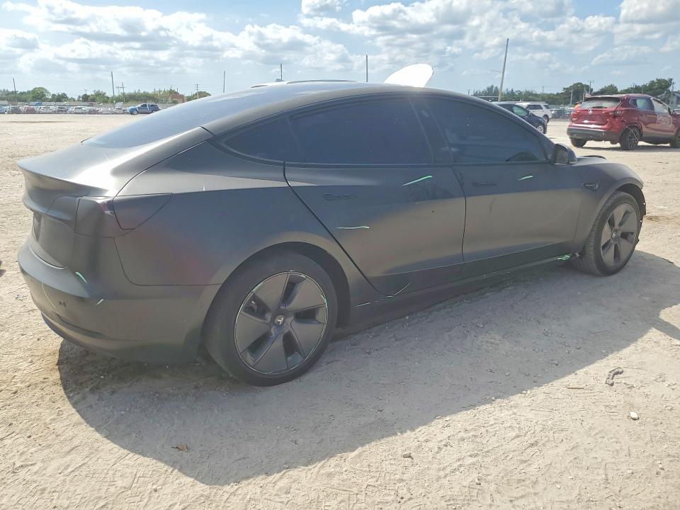 51014736 :رقم المزاد ، 5YJ3E1EA7NF234053 vin ، 2022 Tesla Model 3 مزاد بيع