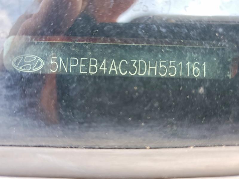 Aukcja sprzedaży 2013 Hyundai Sonata, vin: 5NPEB4AC3DH551161, numer aukcji: 97777435