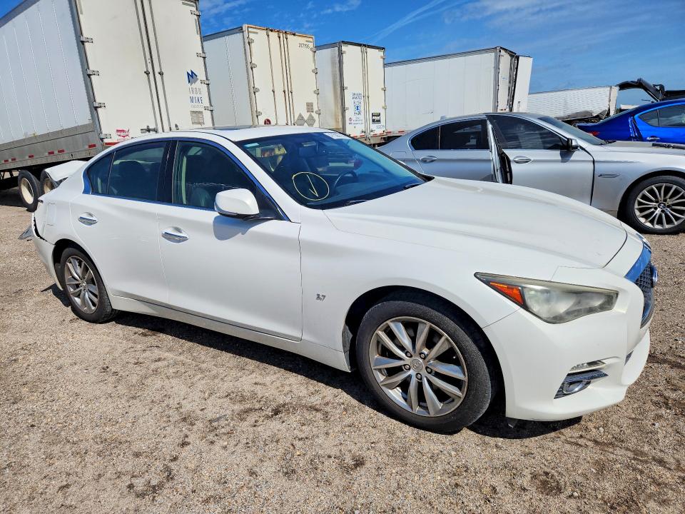 2014 Infiniti Q50 მანქანა იყიდება აუქციონზე, vin: JN1BV7AR5EM699189, აუქციონის ნომერი: 47506116