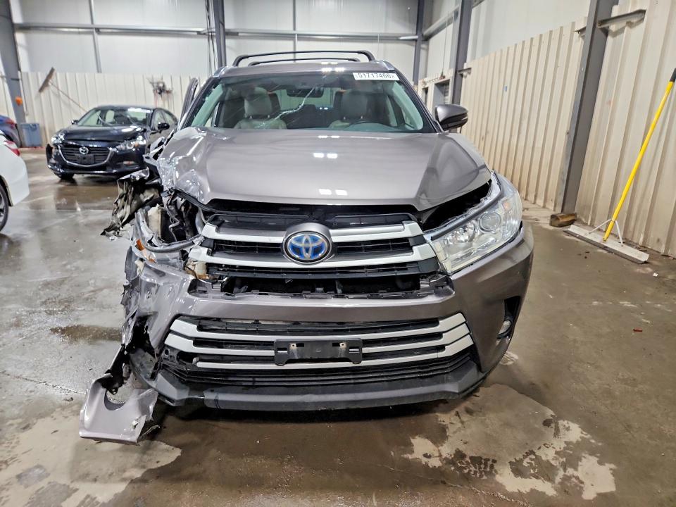 51717466 :رقم المزاد ، 5TDJGRFH9HS031192 vin ، 2017 Toyota Highlander Hybrid مزاد بيع