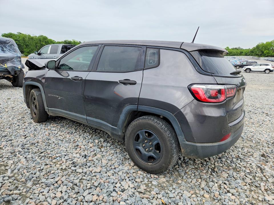 2018 Jeep Compass მანქანა იყიდება აუქციონზე, vin: 3C4NJCAB9JT330227, აუქციონის ნომერი: 51177416