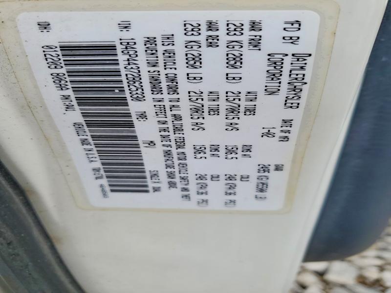 Продаж на аукціоні авто 2002 Dodge Grand Caravan, vin: 1B4GP44372B625330, номер лоту: 49470706