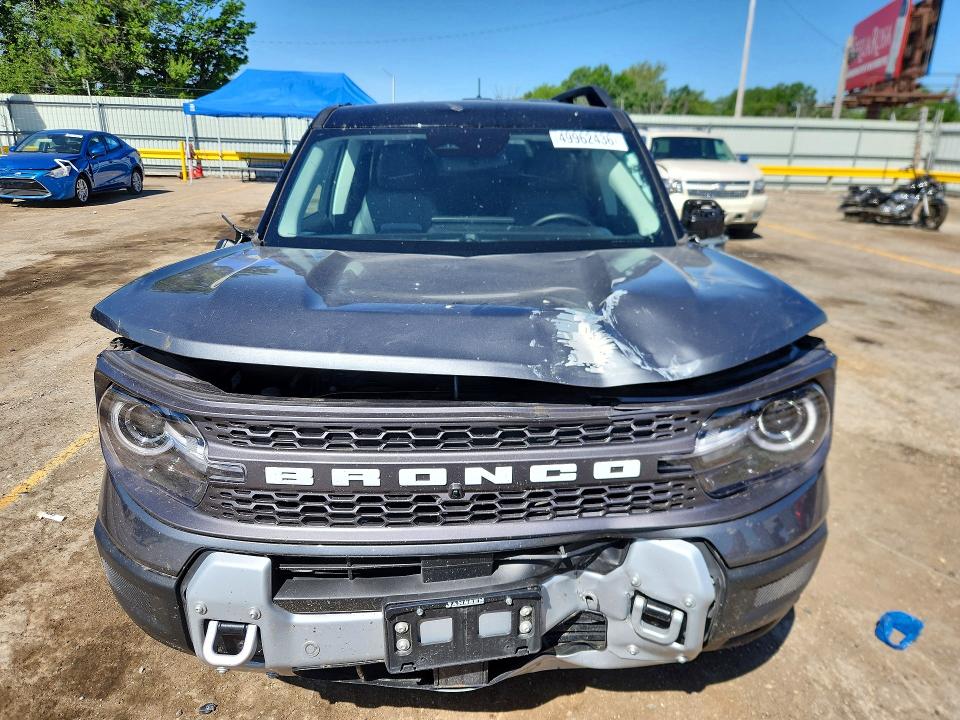 49962436 :رقم المزاد ، 3FMCR9DA6SRE67500 vin ، 2025 Ford Bronco Sport مزاد بيع