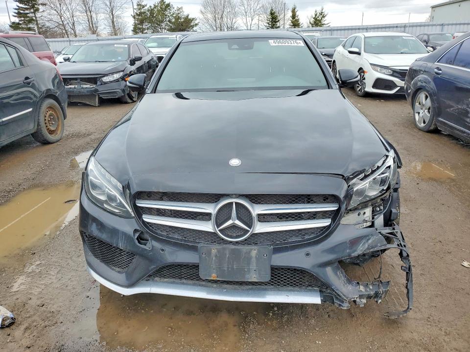 49609376 :رقم المزاد ، 55SWF4KB0HU188237 vin ، 2017 Mercedes-benz C مزاد بيع