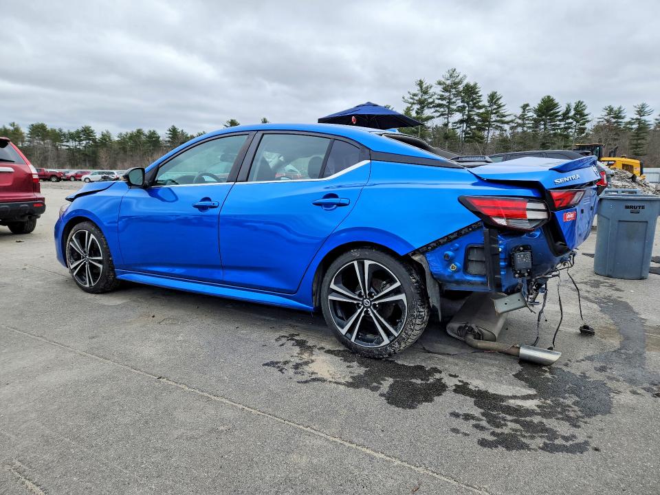 2021 Nissan Sentra მანქანა იყიდება აუქციონზე, vin: 3N1AB8DV8MY201128, აუქციონის ნომერი: 48077666