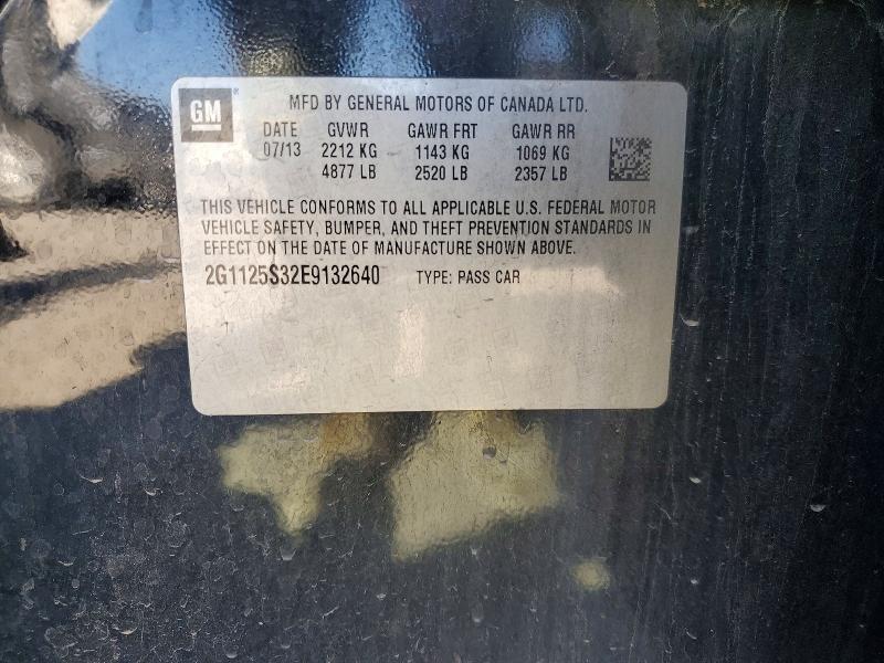 Продаж на аукціоні авто 2014 Chevrolet Impala, vin: 2G1125S32E9132640, номер лоту: 48803656