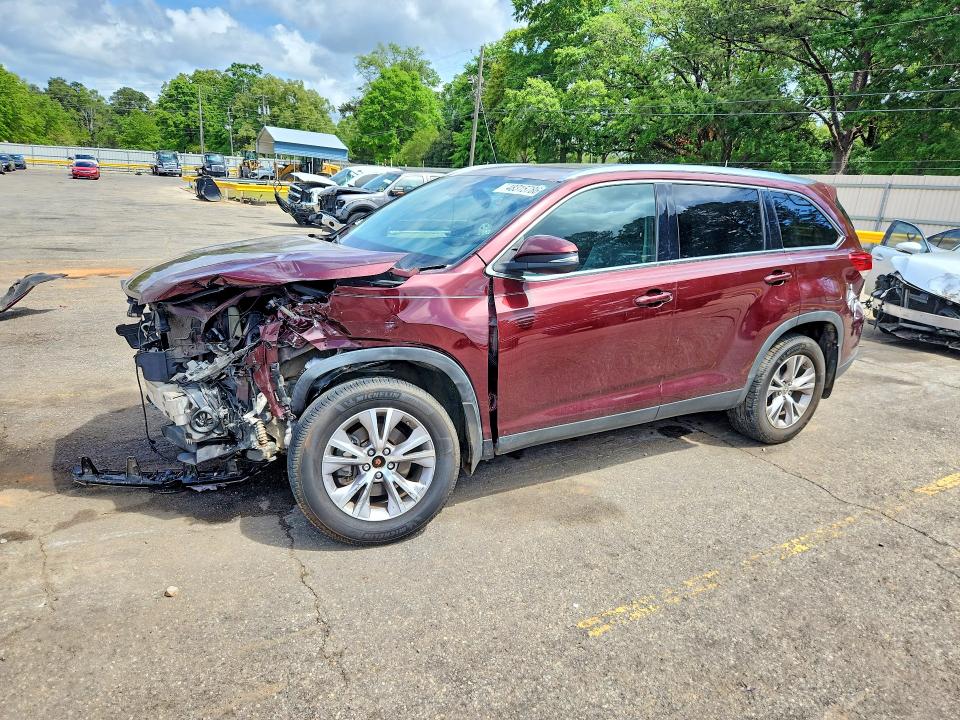 48315786 :رقم المزاد ، 5TDKZRFH5KS352071 vin ، 2019 Toyota Highlander مزاد بيع