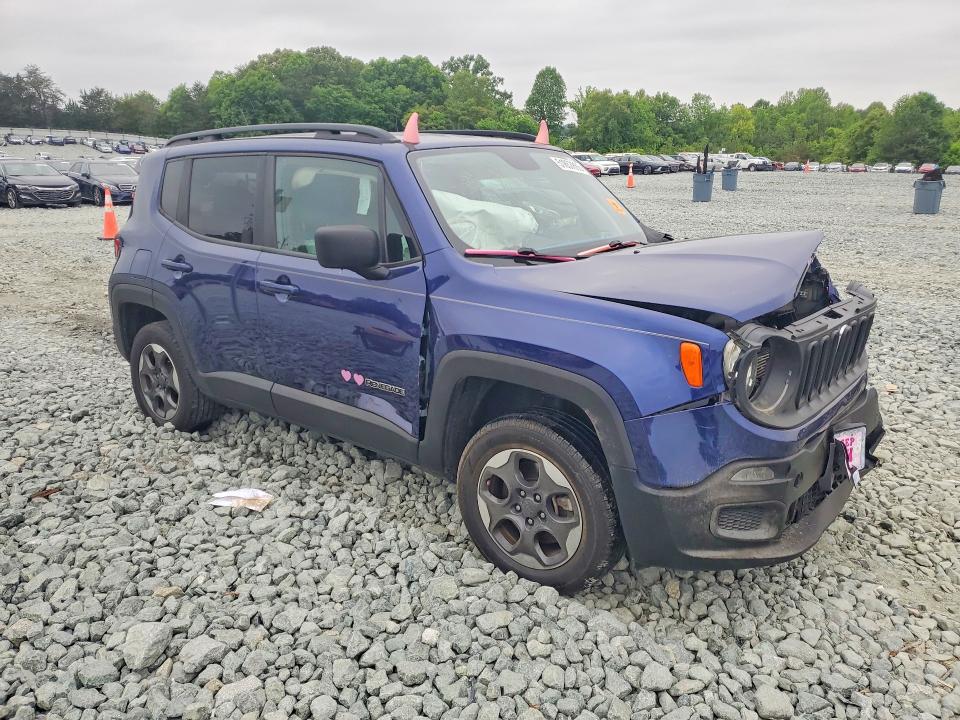 Aukcja sprzedaży 2018 Jeep Renegade, vin: ZACCJBAB8JPH49338, numer aukcji: 51857866