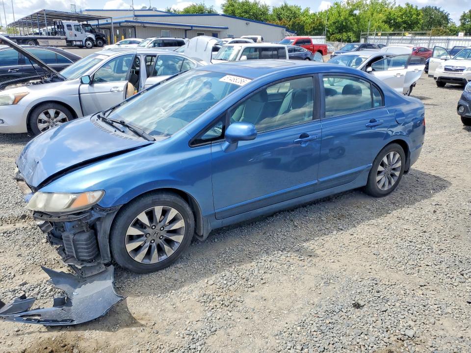 51468286 :رقم المزاد ، 19XFA16809E009571 vin ، 2009 Honda Civic مزاد بيع