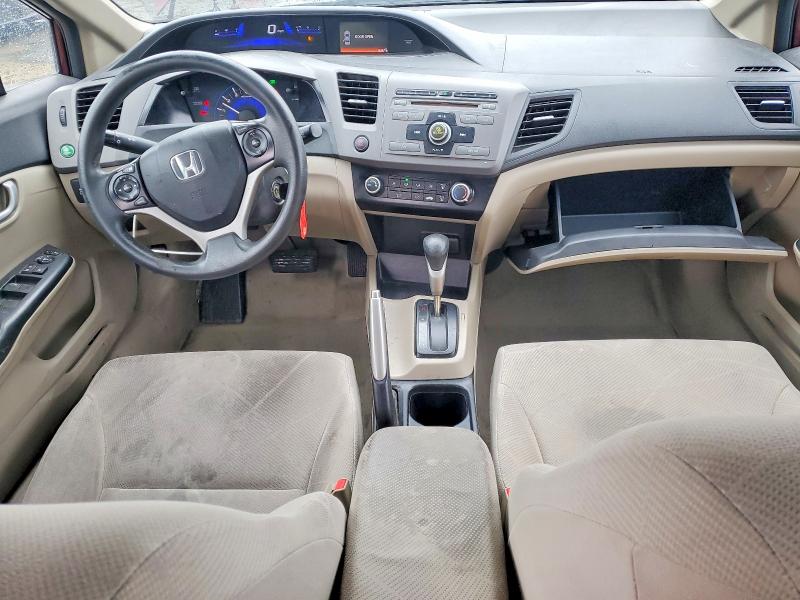 48525276 :رقم المزاد ، 2HGFB2F53CH538261 vin ، 2012 Honda Civic مزاد بيع