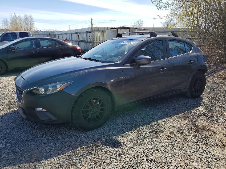 2014 Mazda 3 მანქანა იყიდება აუქციონზე, vin: JM1BM1L77E1196550, აუქციონის ნომერი: 48529366
