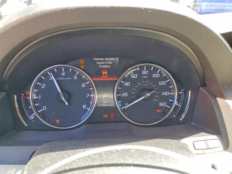 49244516 :رقم المزاد ، JH4KC1F52FC001634 vin ، 2015 Acura Rlx مزاد بيع