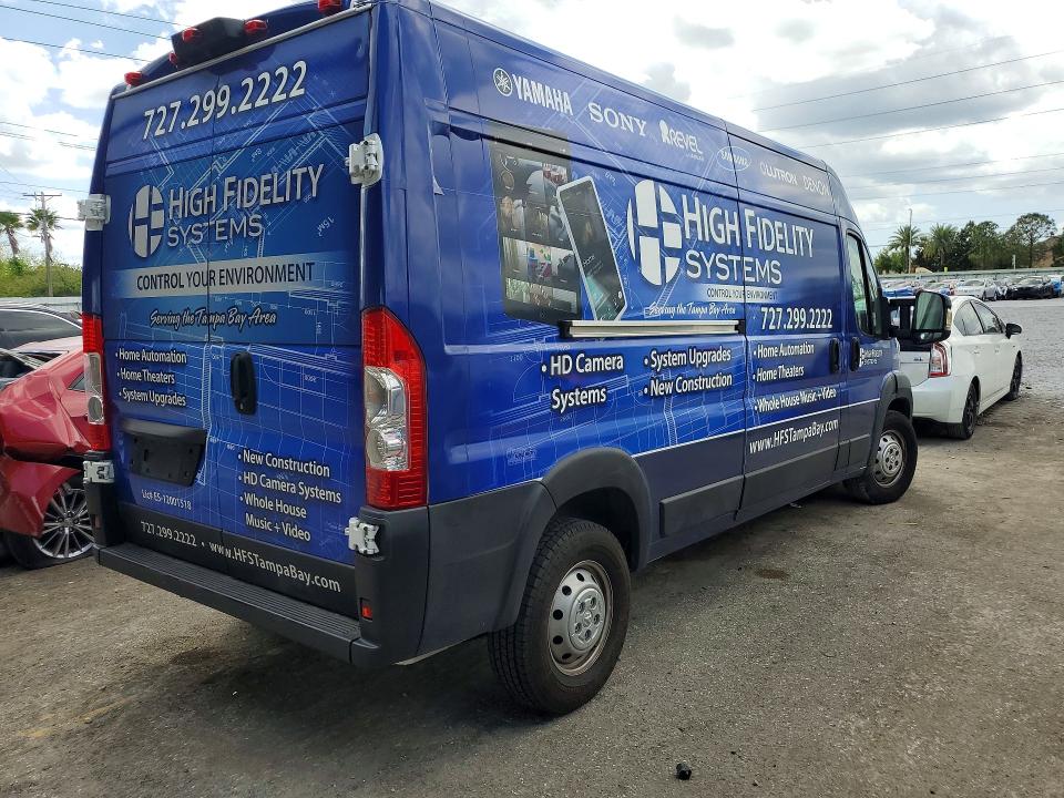 Продаж на аукціоні авто 2021 Ram Promaster 2500, vin: 3C6LRVDG7ME507117, номер лоту: 48443086
