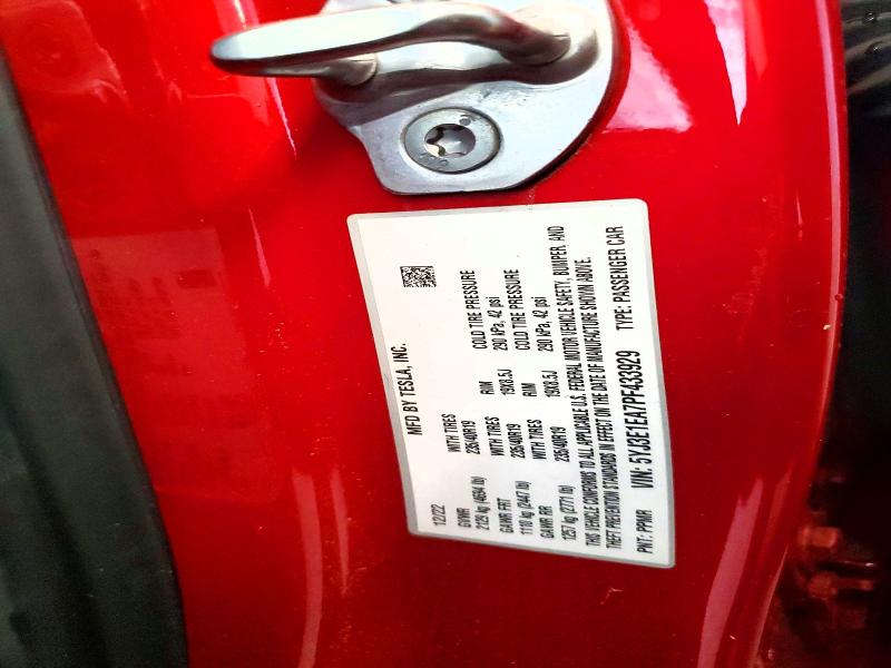 Aukcja sprzedaży 2023 Tesla Model 3, vin: 5YJ3E1EA7PF433929, numer aukcji: 51237106