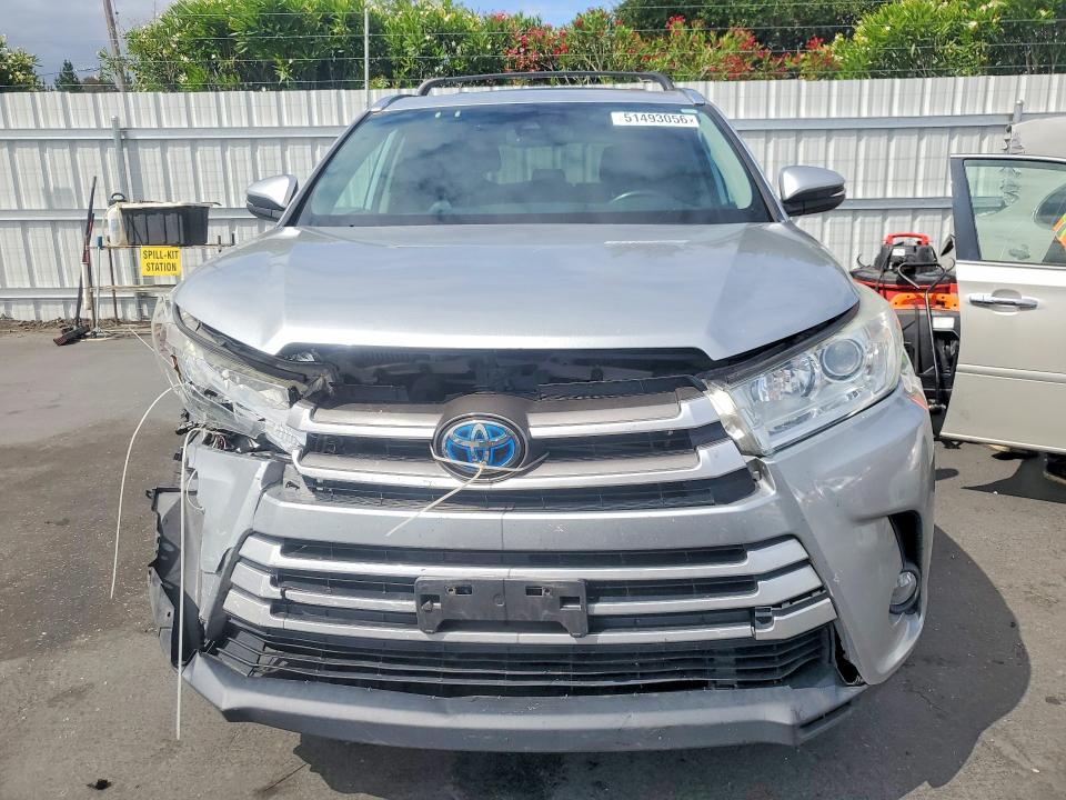 Aukcja sprzedaży 2018 Toyota Highlander Hybrid, vin: 5TDJGRFH4JS041716, numer aukcji: 51493056