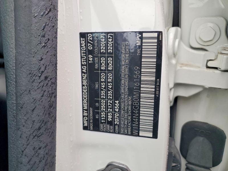 Aukcja sprzedaży 2021 Mercedes-benz Gla, vin: W1N4N4GB0MJ161569, numer aukcji: 51233406