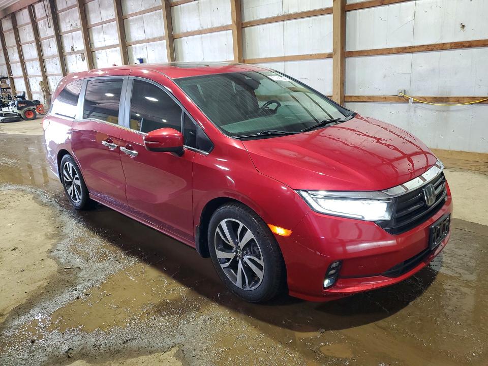 51241836 :رقم المزاد ، 5FNRL6H83NB022854 vin ، 2022 Honda Odyssey مزاد بيع