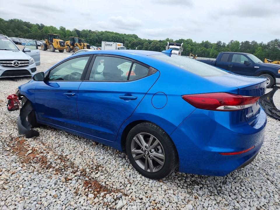 51988786 :رقم المزاد ، 5NPD84LFXJH309075 vin ، 2018 Hyundai Elantra مزاد بيع