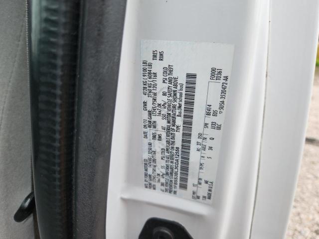 50648096 :رقم المزاد ، 1FBSS3BL3CDA12558 vin ، 2012 Ford Econoline مزاد بيع