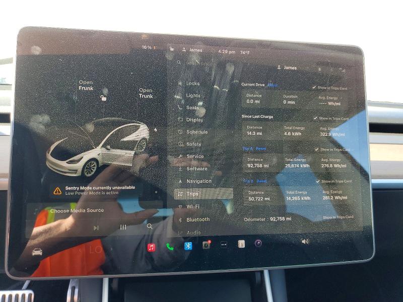 Продаж на аукціоні авто 2019 Tesla Model 3, vin: 5YJ3E1EB1KF512434, номер лоту: 50174036