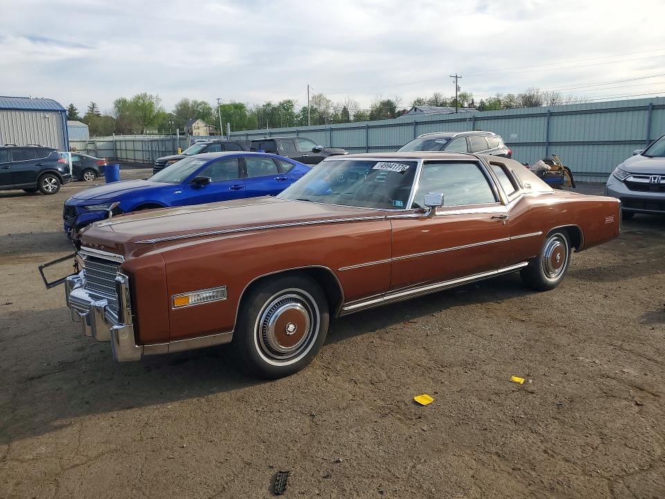 49941776 :رقم المزاد ، 6L47S8Q295219 vin ، 1978 Cadillac El Dorado مزاد بيع