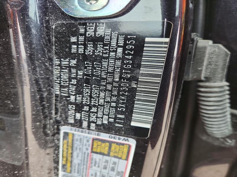 Продаж на аукціоні авто 2026 Kia Sportage, vin: 5XYK23DF5TG342951, номер лоту: 50656586