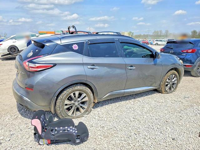 49890576 :رقم المزاد ، 5N1AZ2MH1FN214072 vin ، 2015 Nissan Murano مزاد بيع