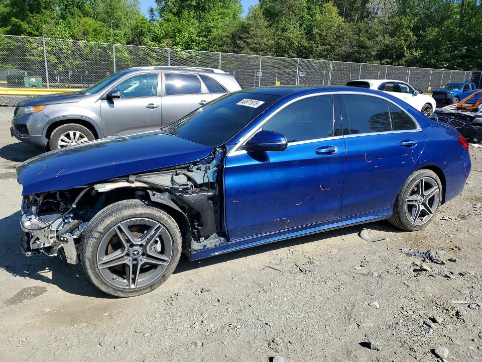 Продаж на аукціоні авто 2021 Mercedes-benz C, vin: W1KWF8EB5MR621839, номер лоту: 50971876