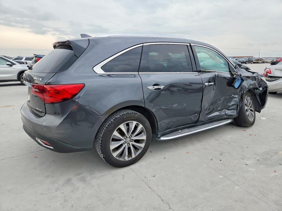 Продажа на аукционе авто 2015 Acura Mdx, vin: 5FRYD4H44FB025000, номер лота: 50086736