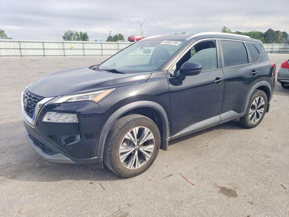 48893746 :رقم المزاد ، 5N1BT3BA7NC698521 vin ، 2022 Nissan Rogue مزاد بيع