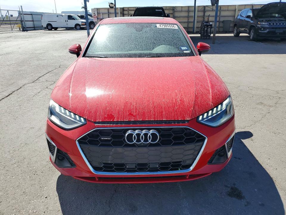 Продаж на аукціоні авто 2023 Audi A4, vin: WAUEAAF4XPN006224, номер лоту: 47985556