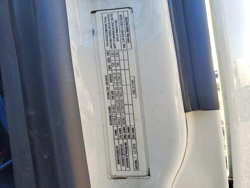 Продаж на аукціоні авто 2017 Peterbilt 579, vin: 1XPBA48X5HD429006, номер лоту: 72864735