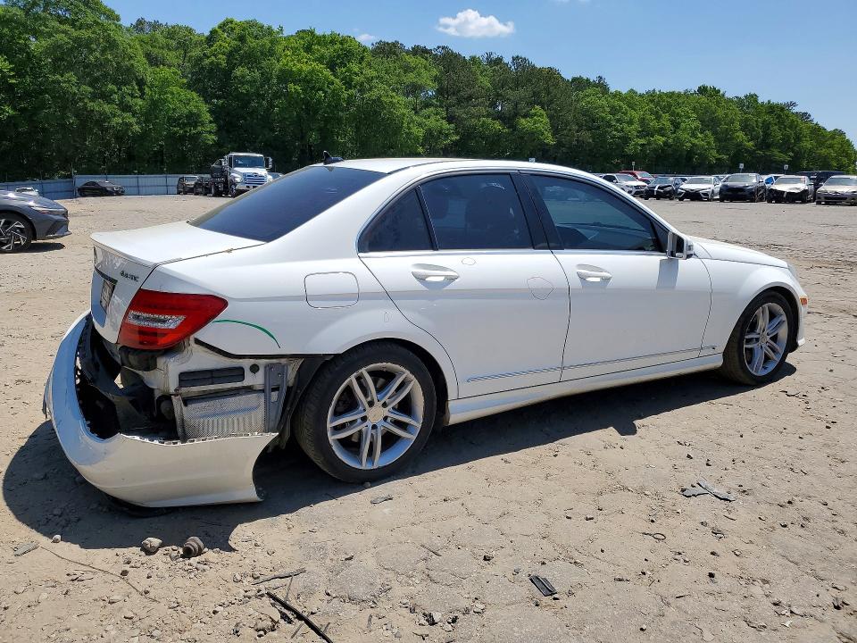 Продажа на аукционе авто 2013 Mercedes-benz C, vin: WDDGF8AB4DR295431, номер лота: 50708646