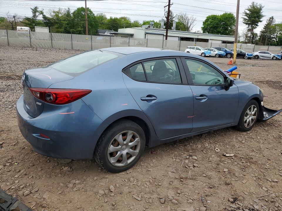51033346 :رقم المزاد ، 3MZBM1T77GM254417 vin ، 2016 Mazda 3 مزاد بيع