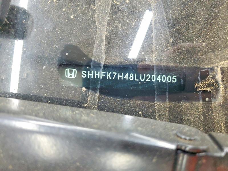 Продажа на аукционе авто 2020 Honda Civic, vin: SHHFK7H48LU204005, номер лота: 50171806