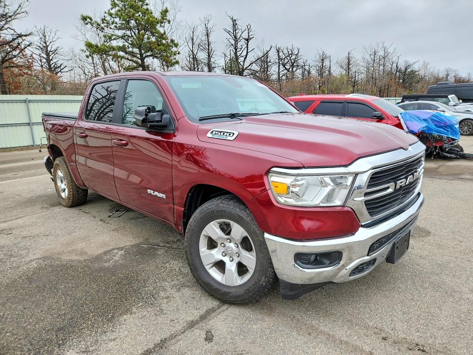 51962876 :رقم المزاد ، 1C6RRFFG8MN611995 vin ، 2021 Ram 1500 مزاد بيع