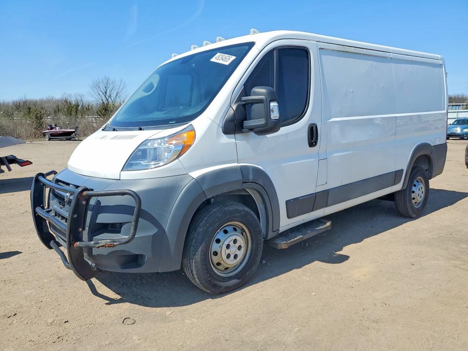 49284606 :رقم المزاد ، 3C6TRVAG4HE548945 vin ، 2017 Ram Promaster 1500 مزاد بيع